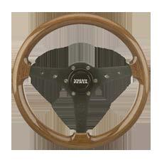 PAGE 2/2 Sport mahogany steering wheel Exclusive design characterizes this sporty mahogany steering