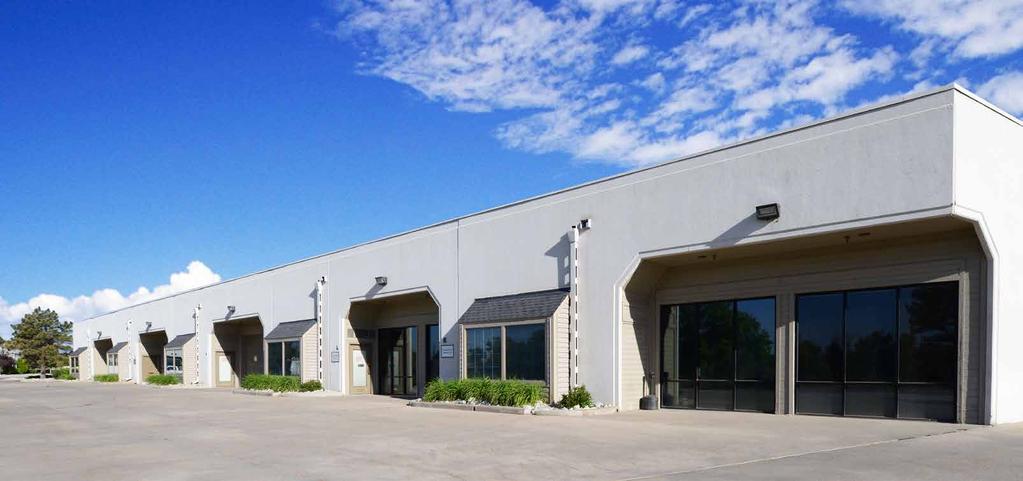 SUITE 6800, 105A 36 270 OFFICE/FLEX/INDUSTRIAL WITH QUICK I-25, US-36 AND I-76 ACCESS 70th Avenue 76 Clear Creek Business Center consists of eight high-quality office and industrial
