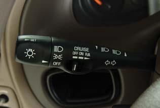 14 Getting to Know Your Bonneville Cruise Control Accessory Power Outlet and Cigarette Lighter Use Cruise Control for steady driving on relatively straight, uncrowded roads.