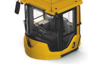 Volvo L110G, l120g IN DETAIL. Cab Instrumentation: All important information is centrally located in the operator s field of vision. Display for Contronic monitoring system.