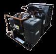 3 Condensing Units Tecumseh L Unite Hermetique - HTA Condensing Unit The smaller overall dimensions and reduced sound levels of the AE2 condensing units allow greater flexibility in self contained
