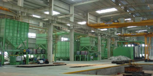 DUAL TRACK x 6TON Inductothurm (USA) 2 500 kg China 2 Sand Plant 1 FURAN Sand