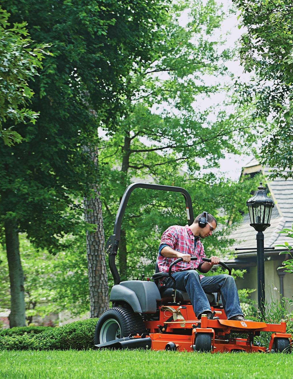 MZ and MZ-T series The economical, commercial zero-turn mower.