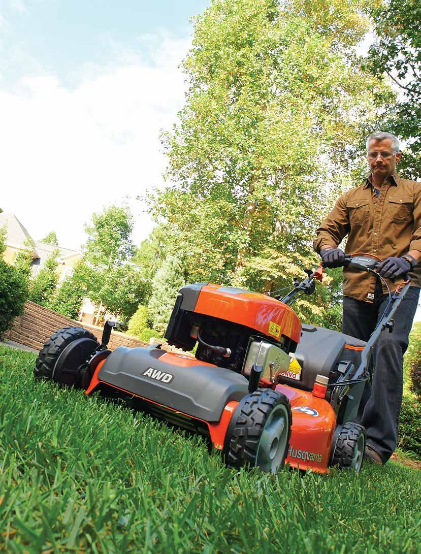 Explore a new dimension in outdoor power equipment.