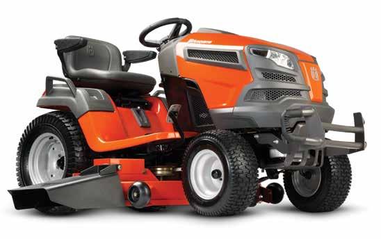 LS series The LS series riding tractors feature extremely durable cutting decks, extra heavy-duty chassis and first-class ergonomics.