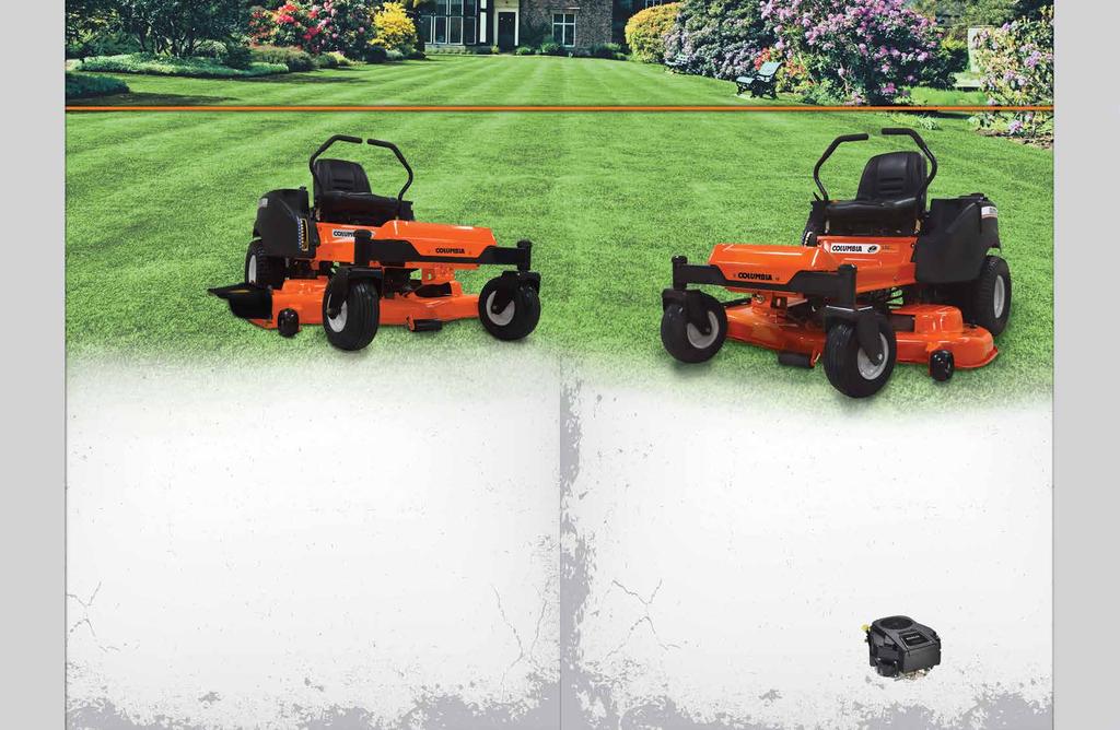 NEW ZERO-TURNING CAPABILITIES WITH LAP BARS CONTROL Ideal for maintaining properties up to 4 acres.