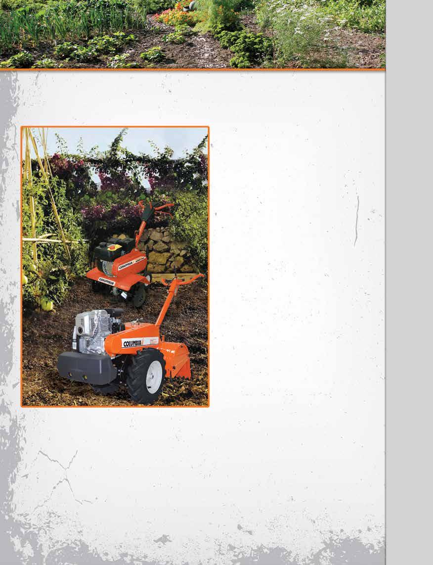 Model : 39M TILLING WIDTH An extra-wide 24" tilling width covers more ground per pass and an ample 7" tilling depth will leave your garden ripe for planting.