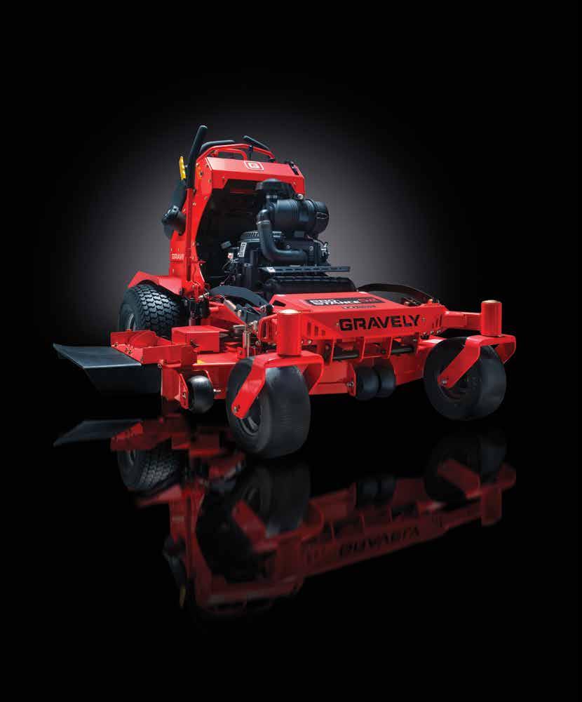 PRO-STANCE COMMERCIAL QUALITY YOU CAN GET BEHIND PRO-STANCE SERIES Take a spin on a Gravely Pro-Stance and you ll quickly see where we stand when it comes to durability, performance and