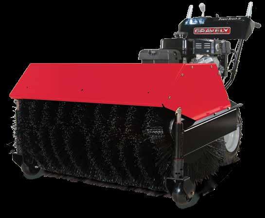This unit can also be used to dethatch and remove gravel from lawns.