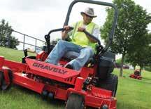 Table of Contents COMMERCIAL Zero-Turns (Pages 6-19) Gravely commercial zero-turn mowers are an advantage to professional landscape