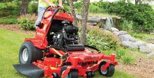 Stand-Ons (Pages 20-21) Gravely s Pro-Stance series is fast becoming a leader in the industry with commercial landscape contractors adding