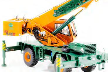 Walter Wright Grove RT540E Mobile Crane Functional outriggers Steerable front and rear axles