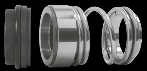Parallel Spring MTS PS6 Characteristics Unbalanced Mechanical Seal. Independent on direction of rotation.
