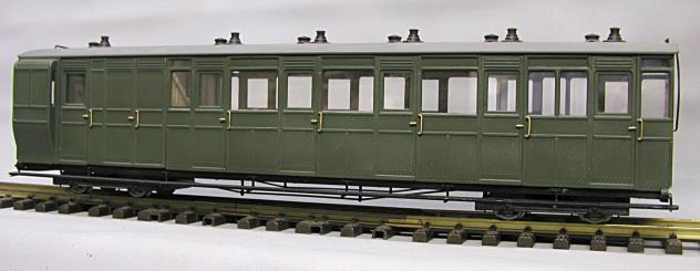 Lynton & Barnstaple Coach Kits Built to 16mm Scale this is the first time that British outline G scale plastic injection moulded coach kits have been available.