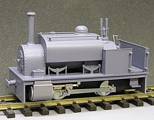 Body Kit Ready to run 0-4-0 Chassis Made up of Cast resin Sections,
