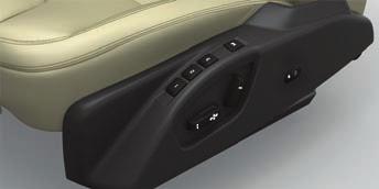 Turn for individual temperature in the left/right-hand area of the passenger compartment.
