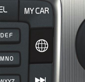 How do I use apps when the car is connected to the Internet*? When the car is connected to the Internet, apps for music services, web radio, navigation services and simple web browsers can be used.