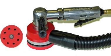 4" & 5" Vacuum Ready Rotary s 4" & 5" Vacuum Ready Rotary s 4" & 5" VAC READY ROTARY SANDER 7000 RPM Safety lever throttle Built-in speed regulat