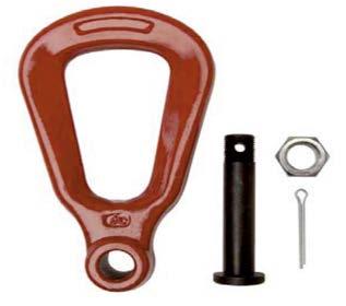 lifting clamps Repair Kits for Locking E clamps Shackle Kit components Cam / Pad Kit components Capacity Ton 5 Ton 8