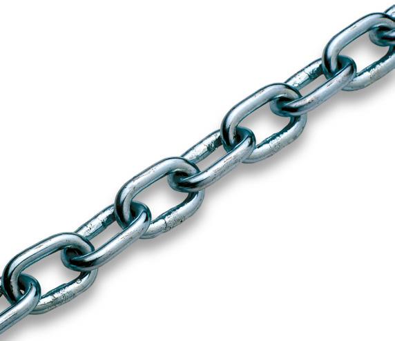 chains Assorted Chains Sash-Chain Ball-Chain C-Link Chain outside use stainless steel Reel- m per Working load Code No.