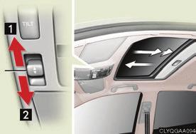 Topic 6 Opening and Closing Moon Roof Opening and closing Opens The moon roof stops slightly
