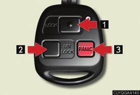 Topic Entering and Exiting Wireless Remote Control 3 Without power back door Press: locks all doors Press once: unlocks the driver's door Press twice: unlocks all doors Press and hold: opens the