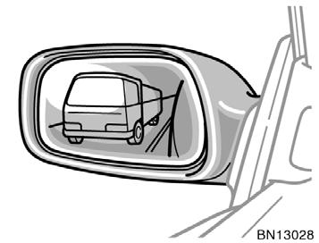 Outside rear view mirrors CAUTION Do not adjust the steering wheel while the vehicle is moving.