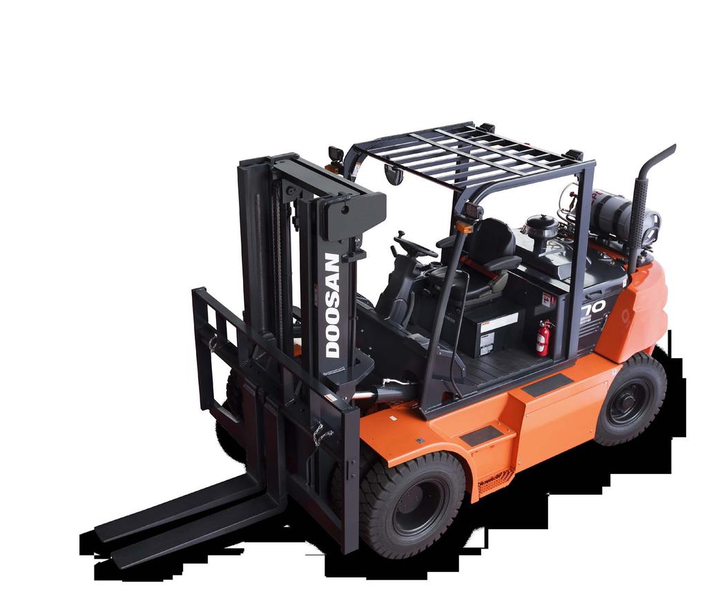 6 to 7 Ton Series Greater durability and easier maintenance.