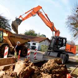 Designed to work in challenging environments Durable parts The new ZAXIS 170W has been designed to operate in the most challenging of working conditions.