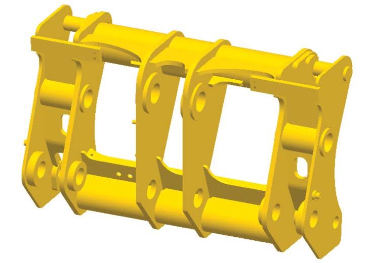 Quick Couplers ISO Coupler Caterpillar recommends the Fusion Coupler in combination with the K Series Small Wheel Loaders for better machine performance and longer wear life for the quick coupler and