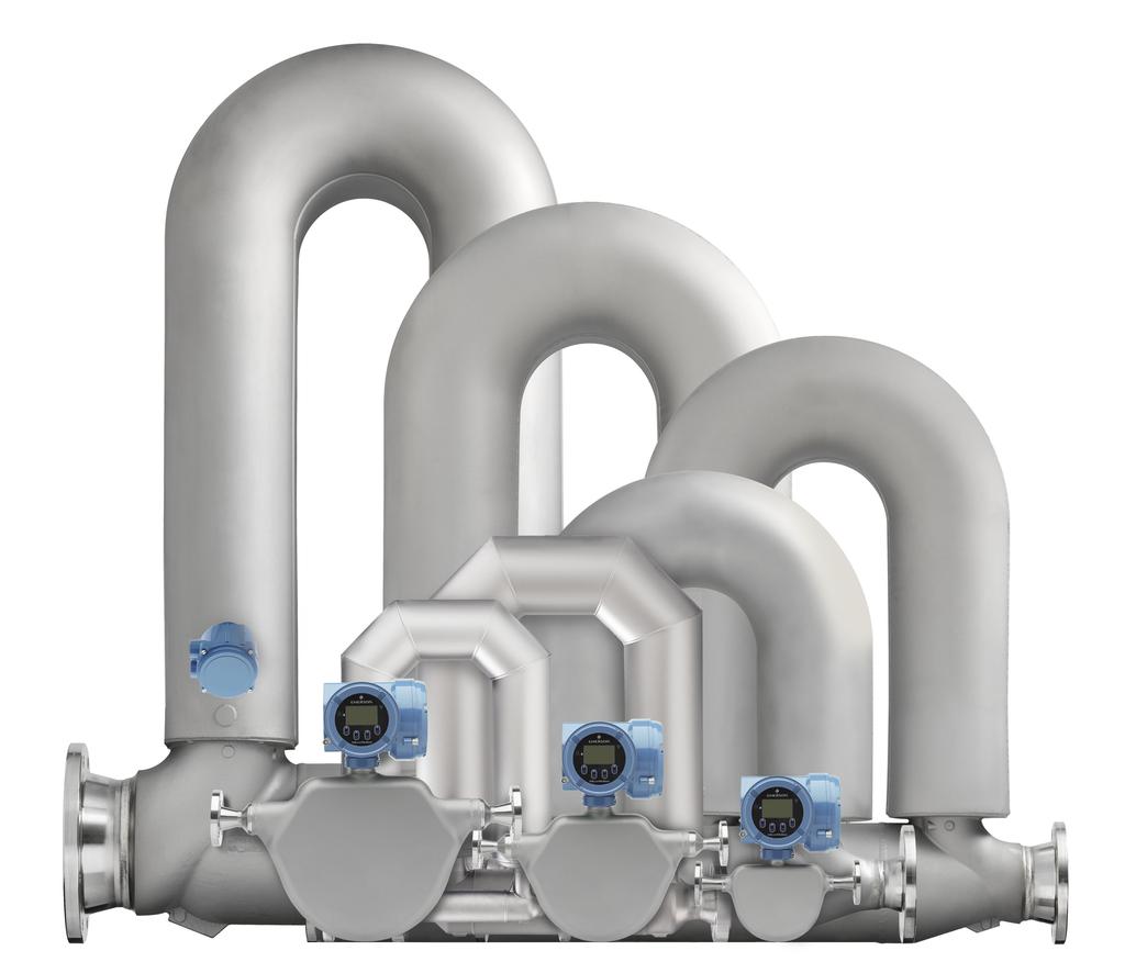 Micro Motion ELITE Coriolis Flow and Density Meters Product Data Sheet PS-00374, Rev AG June 2018 Ultimate real world performance Unchallengeable ELITE performance on liquid mass flow, volume flow,