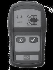 temperature of tyre Displays and records sensor ID, pressure, temperature and battery status Can be used to learn new sensor IDs and program them into the receiver Adaptable for altitude