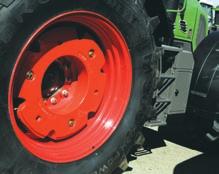 Since the designs of the front loader and the tractor have been specially adapted to each other