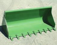 265 m 3 flush volume) The universal bucket is available in four different sizes: 1600 mm