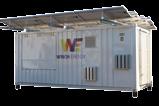Rapid Deployment Unit (RDU) RPU specifications RPU7 RPU17 RPU30 RPU100 Container Size No PV Modules Nominal Capacity (kwp) Maximum PV Energy Generated (kwh/day) 1 24/7 Base Load (kw) 1 Peak Load (kw)