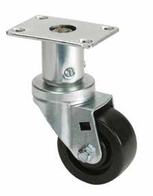 STANDARD 6-INCH CASTER LEGS 1752C SERIES 6-INCH MEDIUM DUTY WITH 3-INCH WHEEL Stadard caster legs are ideal for most geeral duty applicatios.