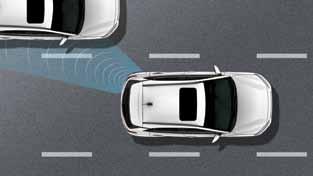 Blind-spot collision warning This system detects a vehicle entering the driver s blind spot or approaching at a high speed