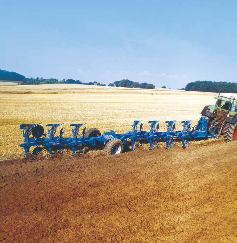 C Semi-mounted reversible ploughs for tractors up to approx.