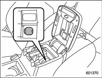 Electrical power (12V DC) from the battery is available at any of the outlets when the ignition switch is in either the ACC or ON position.
