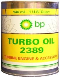 BP BP Turbine Oils BP 2380-5 cst synthetic turbine oil. Type II. Most widely used aviation turbine oil in the world. BP 2389 - Advanced 3 cst turbine oil. Type I. Superior low temperature capabilities.