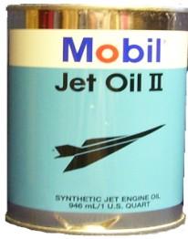 Mobil Jet 254 - A synthetic hydrocarbon fire resistant hydraulic fluid. This type is increasingly replacing mineral hydraulic fluids.