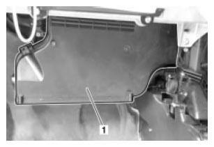 Fig. 1: Microfilter Brakes Check brake pads for overall thickness.