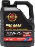 Page 18 GEAR AND DIFFERENTIAL OILS Penrite manual transmission oils are formulated with special friction modifiers to give a smooth gear shift for the life of the oil change.