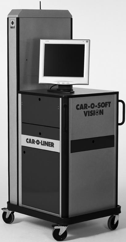 Robotic-type measuring probe eliminates the need for lengthy setup. The all new software lets your Car-O-Tronic Vision System communicate via Blue Tooth with your PC.