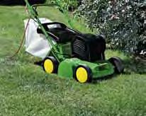 Give your grass the water, air and nutrients it needs by using a scarifier to break up the thatch twice a year.