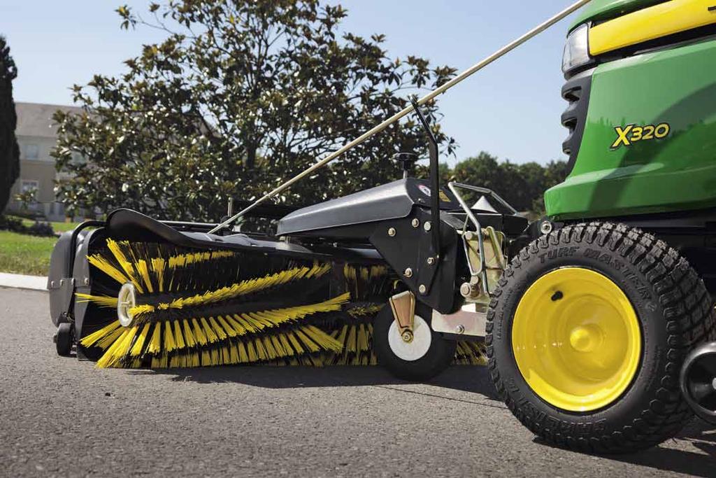 Lawn Tractors Select Series 47 Make the most of your lawn tractor A powerful X300 Series lawn tractor will keep your lawn looking fantastic and do a