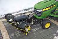 There is also plenty of room for grass clippings in the optional 250 or 500 litre collector.