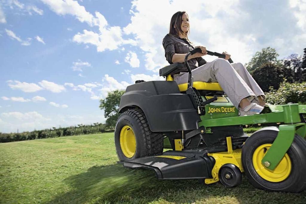 Lawn Tractors Select Series 57 Time-Saving Manoeuvrability Cut your mowing time with these nimble machines without sacrificing quality.