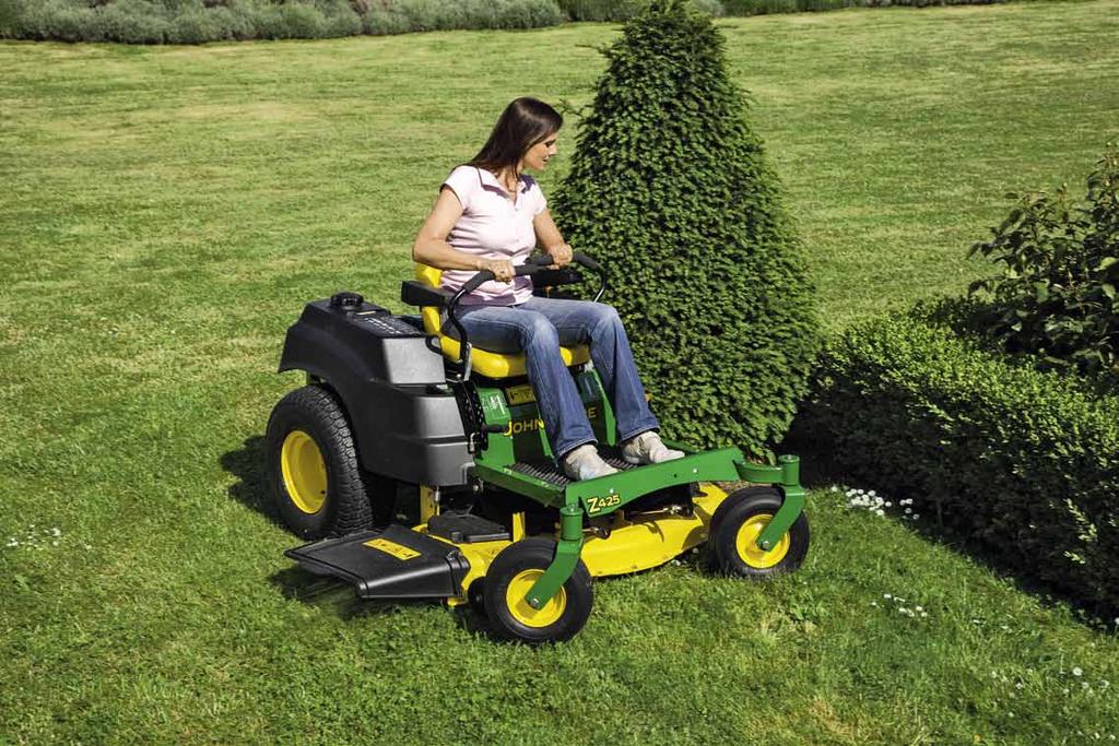 Lawn Tractors Select Series 59 The Manoeuvrable Mowing Machines High speed mowing used to be the exclusive domain of professionals.