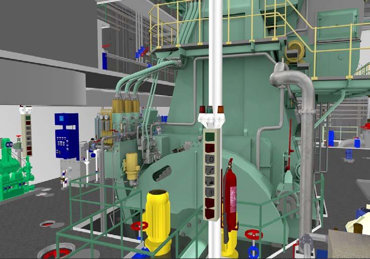 The virtual Electric Power Plant is equipped with a modern Power Management System which enables automatic, as well as fully manual control of the generators.